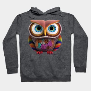 Owl alebrije, AI art Hoodie